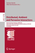 Cover: Distributed, Ambient and Pervasive Interactions - Springer