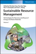 Cover: Sustainable Resource Management - Wiley-VCH