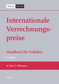 Cover: Internationale Verrechnungspreise - Wiley-VCH
