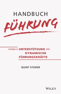 Abbildung von: Handbuch Führung - Wiley-VCH