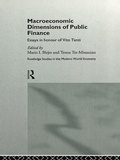 Cover: Macroeconomic Dimensions of Public Finance - Routledge