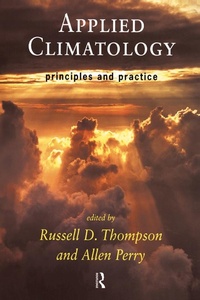 Enlarge image Cover: Applied Climatology - Routledge