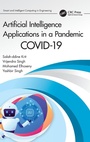 Cover: Artificial Intelligence Applications in a Pandemic - CRC Press