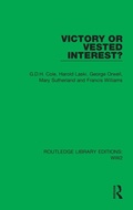 Cover: Victory or Vested Interest? - Routledge