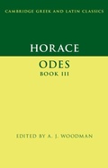 Cover: Horace: Odes Book III - Cambridge University Press