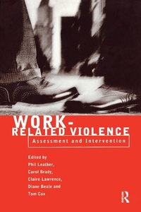 Enlarge image Cover: Work-Related Violence - Routledge