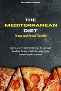 Cover: Mediterranean Diet Pizza and Bread Recipes - Amanda Wright