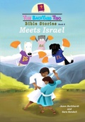 Cover: Meets Israel (The BackYard Trio Bible Stories, #8) - Set in Stone Press