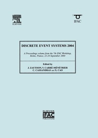 Enlarge image Cover: Discrete Event Systems 2004 - Elsevier
