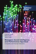 Cover: Managers Social Intelligence and Performance Appraisal - Scholars' Press