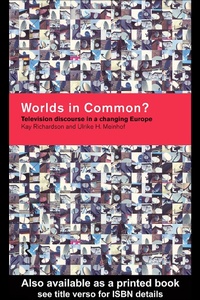 Enlarge image Cover: Worlds in Common? - Routledge