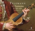 Cover: Georg Philipp Telemann: 12 Fantasias for solo Viol - Integral