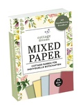 Cover: Handlettering Mixed Paper Block Cottage Dreams - Gelb, Gr&uuml;n, Blau, Rosa, Rot - A6 - frechverlag GmbH