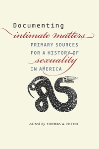 Enlarge image Cover: Documenting Intimate Matters - University of Chicago Press
