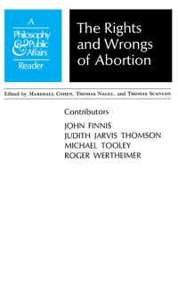 Abbildung von: Rights and Wrongs of Abortion - Princeton University Press