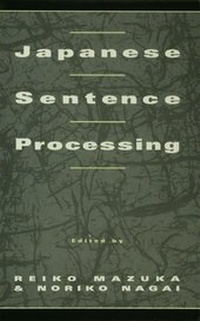 Abbildung von: Japanese Sentence Processing - Psychology Press Ltd