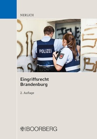 Abbildung von: Eingriffsrecht Brandenburg - Boorberg