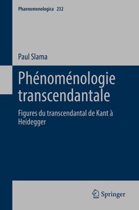 Abbildung von: Phénoménologie transcendantale - Springer