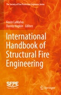 Cover: International Handbook of Structural Fire Engineering - Springer