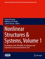 Cover: Nonlinear Structures & Systems, Volume 1 - Springer
