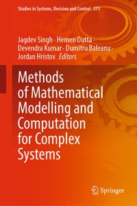 Enlarge image Cover: Methods of Mathematical Modelling and Computation for Complex Systems - Springer