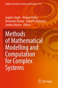 Cover: Methods of Mathematical Modelling and Computation for Complex Systems - Springer