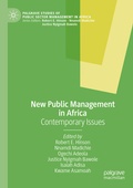 Cover: New Public Management in Africa - Palgrave Macmillan
