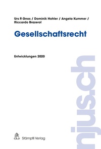 Abbildung von: Gesellschaftsrecht - Stämpfli Verlag