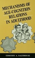 Cover: Mechanisms of Age-cognition Relations in Adulthood - Psychology Press Ltd