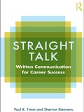 Cover: Straight Talk - Routledge