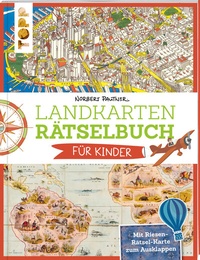 Abbildung von: Landkarten Rätselbuch für Kinder - Frech