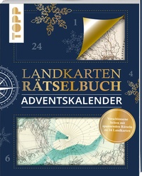 Abbildung von: Landkarten Rätselbuch Adventskalender - Frech