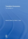 Cover: Transition Economics - Routledge