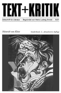 Cover: Heinrich von Kleist - edition text + kritik