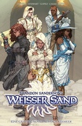 Cover: Brandon Sandersons Wei&szlig;er Sand - Eine Graphic Novel aus dem Kosmeer - Panini Verlags GmbH