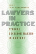 Cover: Lawyers in Practice - University of Chicago Press