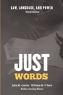 Cover: Just Words - University of Chicago Press