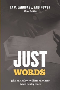 Enlarge image Cover: Just Words - University of Chicago Press