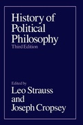 Cover: History of Political Philosophy - University of Chicago Press