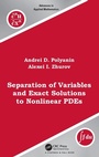 Cover: Separation of Variables and Exact Solutions to Nonlinear PDEs - Chapman & Hall/CRC