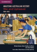 Cover: Analysing Australia History: War and Upheaval (1909-1992) Digital Code - Cambridge University Press