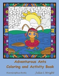 Enlarge image Cover: Adventurous Ants Coloring and Activity Book - Hierographics Books LLC