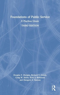 Enlarge image Cover: Foundations of Public Service - Routledge