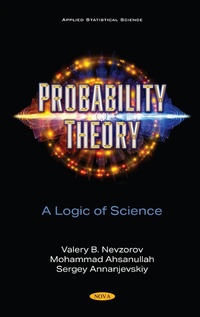 Enlarge image Cover: Probability Theory: A Logic of Science - Nova Science Publishers Inc