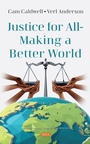 Cover: Justice for All - Making a Better World - Nova Science Publishers Inc