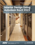 Cover: Interior Design Using Autodesk Revit 2022 - SDC Publications