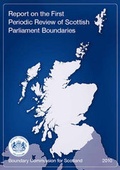 Bild: Report of the first periodic review of Scottish Parliament boundaries - Stationery Office Books