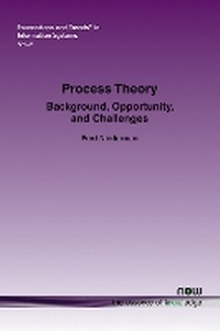 Enlarge image Cover: Process Theory - now publishers Inc