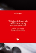 Cover: Tribology in Materials and Manufacturing - IntechOpen