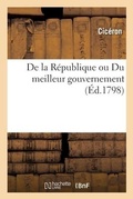 Cover: De la Republique ou Du meilleur gouvernement - Hachette Livre - Bnf